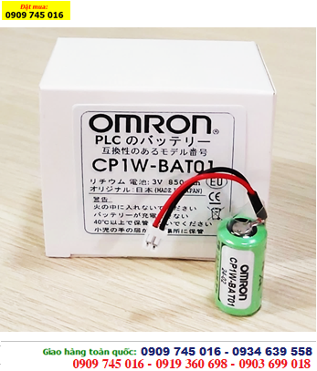 Omron CP1W-BAT01, Pin nuôi nguồn Omron CP1W-BAT01 1/2AA(Japan)